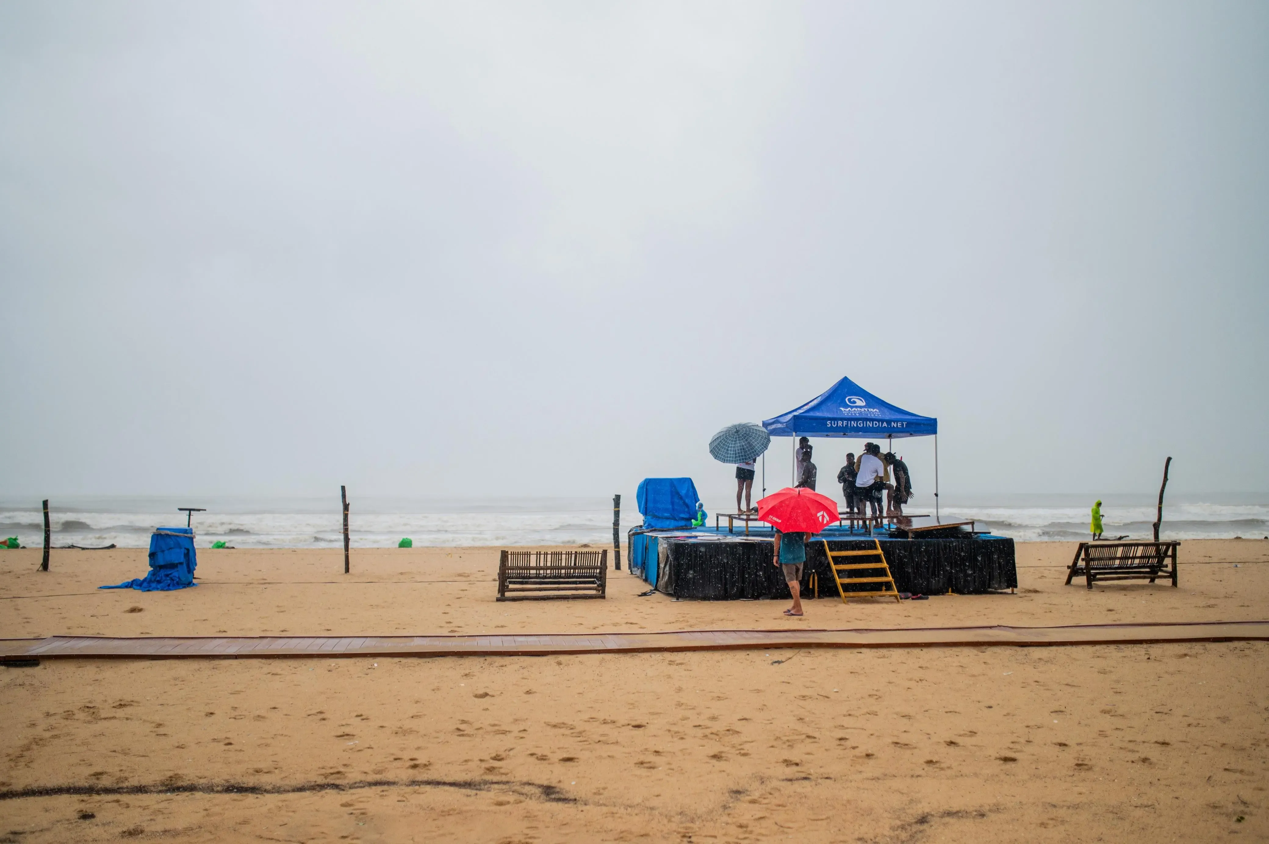Why Was the Indian Open of Surfing Canceled on Day One?