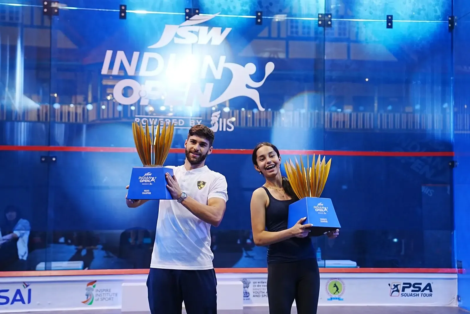 Indian Open Squash: Anahat Triumphs; Kareem El Torkey Takes Men's Crown