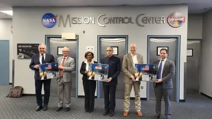 Discussions Between India's Ambassador and US Officials on Space Collaboration