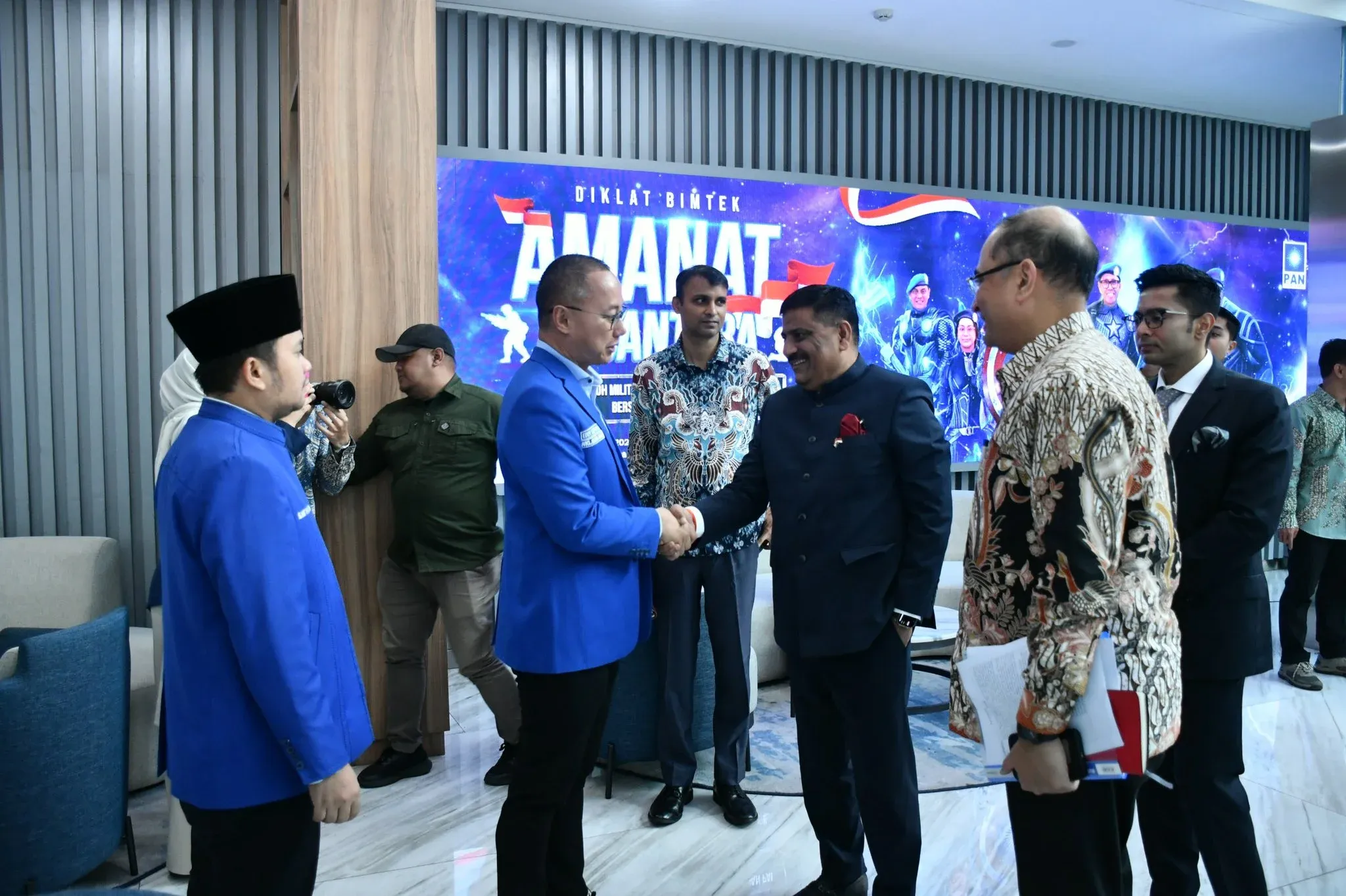 What Did the Indian Delegation Discuss with Political Leaders and Ambassadors in Indonesia?