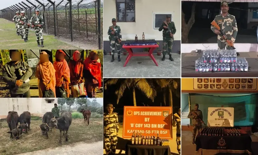 Surge in Infiltration Attempts at Indo-Bangladesh Border: BSF Reports