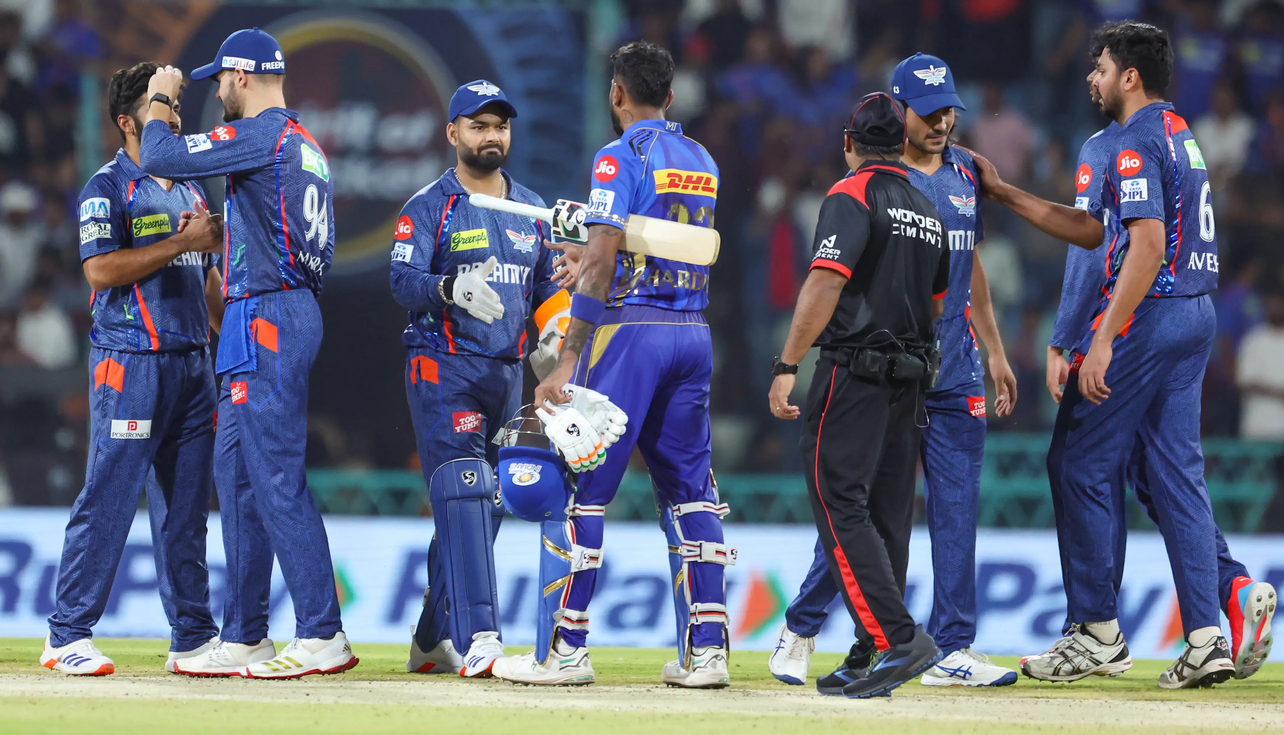 IPL 2025: Bowlers Keep Composure to Lead LSG to First Home Victory, Defeating MI by 12 Runs
