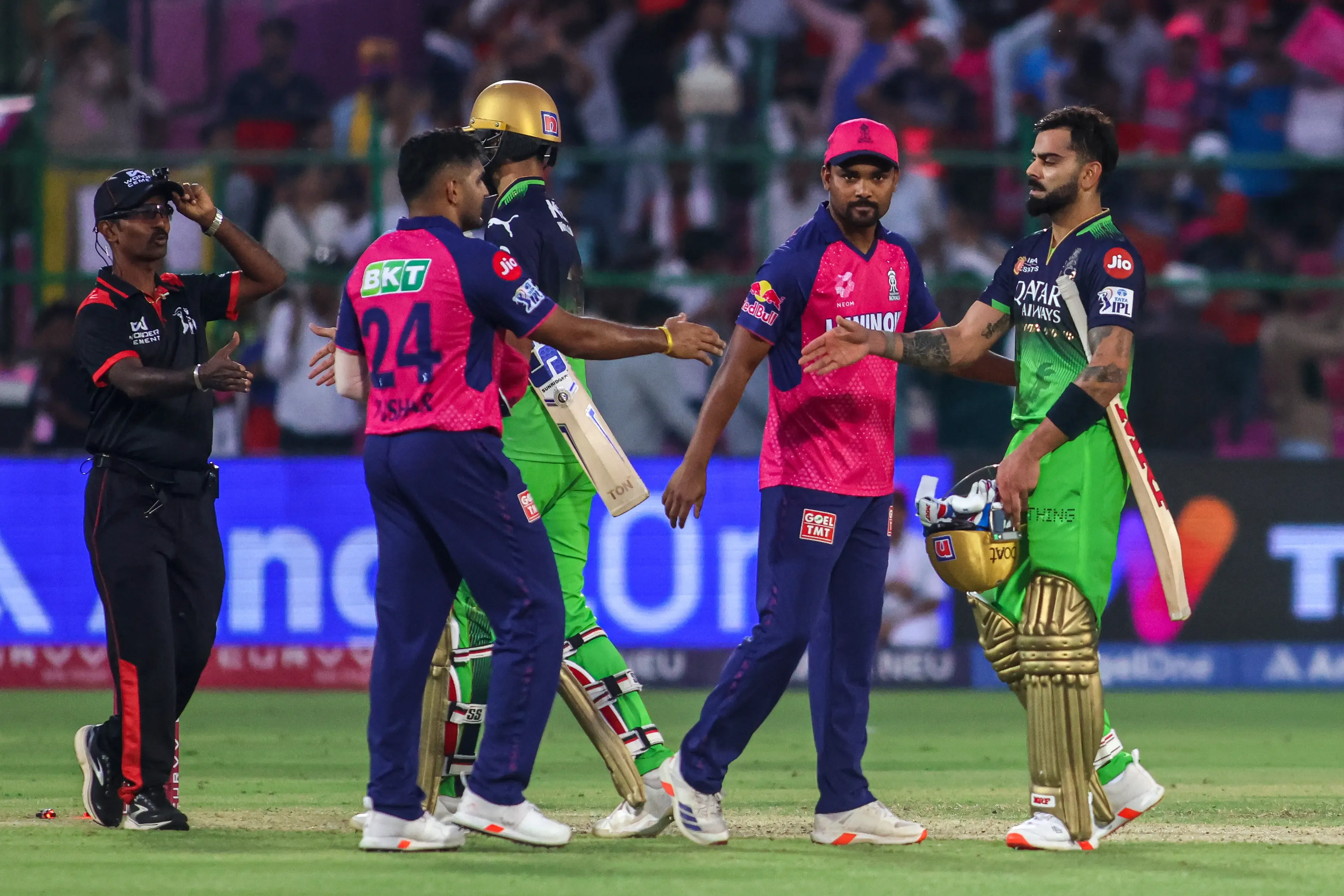 IPL 2025: Kohli and Salt's Fifties Propel RCB to Dominant Victory Over RR