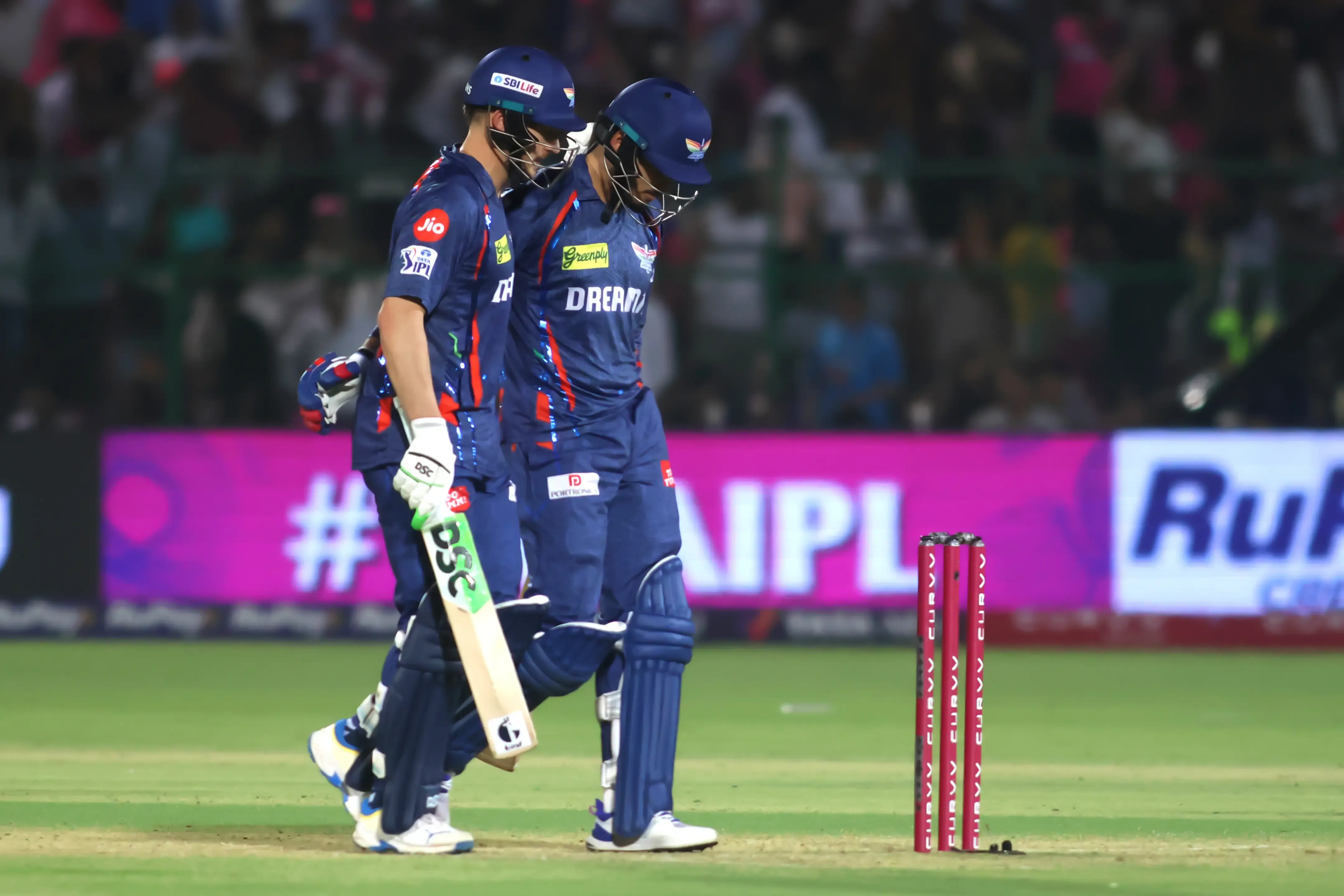 IPL 2025: Markram and Badoni Shine as LSG Sets 180/5 Against RR