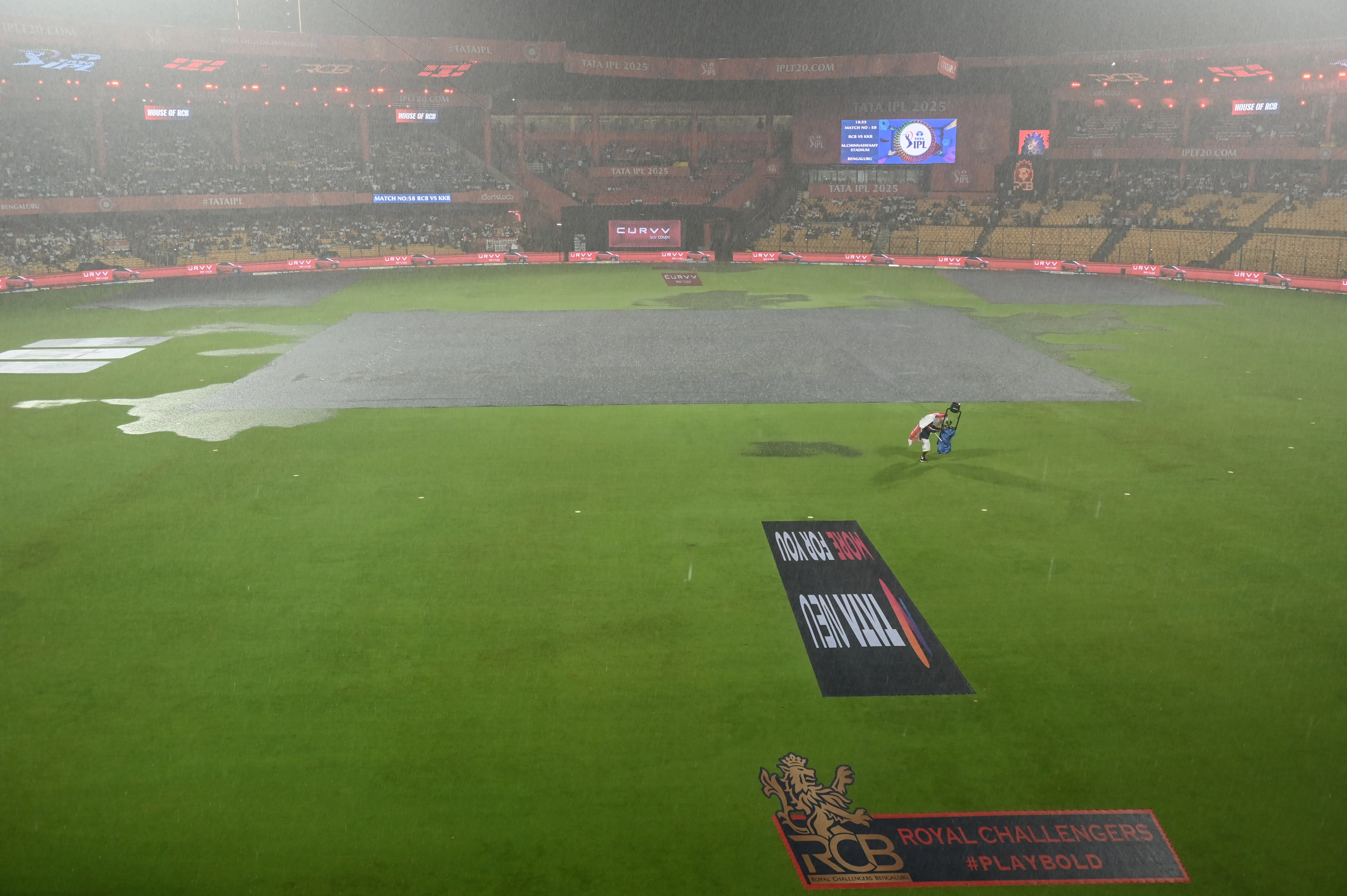 Will RCB Fans Honor Kohli's Test Retirement Despite Rain?
