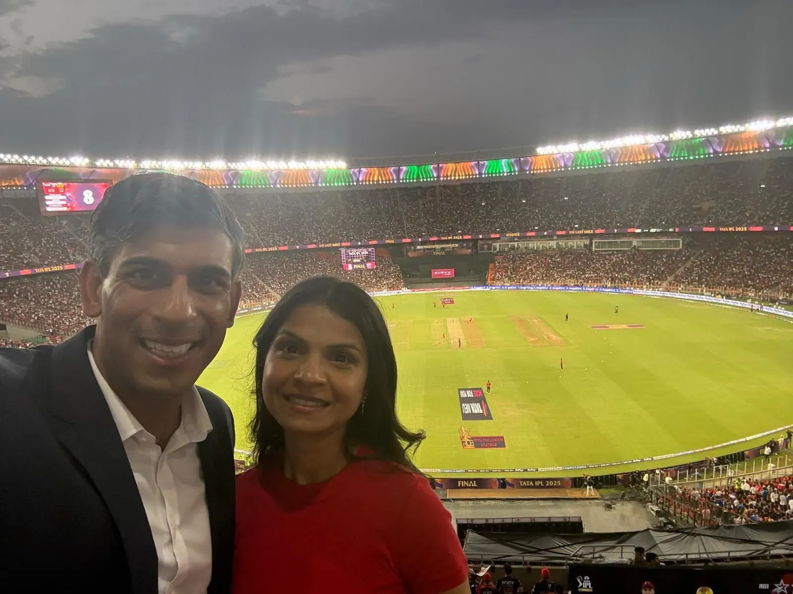 Did Rishi Sunak Bring Star Power to RCB at IPL 2025 in Ahmedabad?