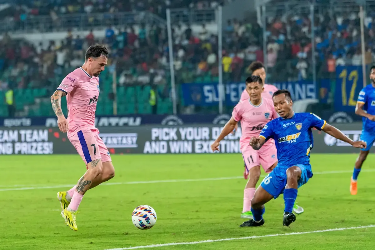 ISL 2024-25: Williams’ Double Secures Bengaluru’s Victory Over Chennaiyin in Thrilling 6-Goal Match