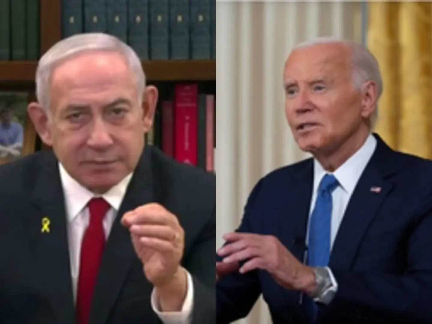 Israeli PM Netanyahu and US President Biden Engage in Talks Over Gaza Hostage Negotiations