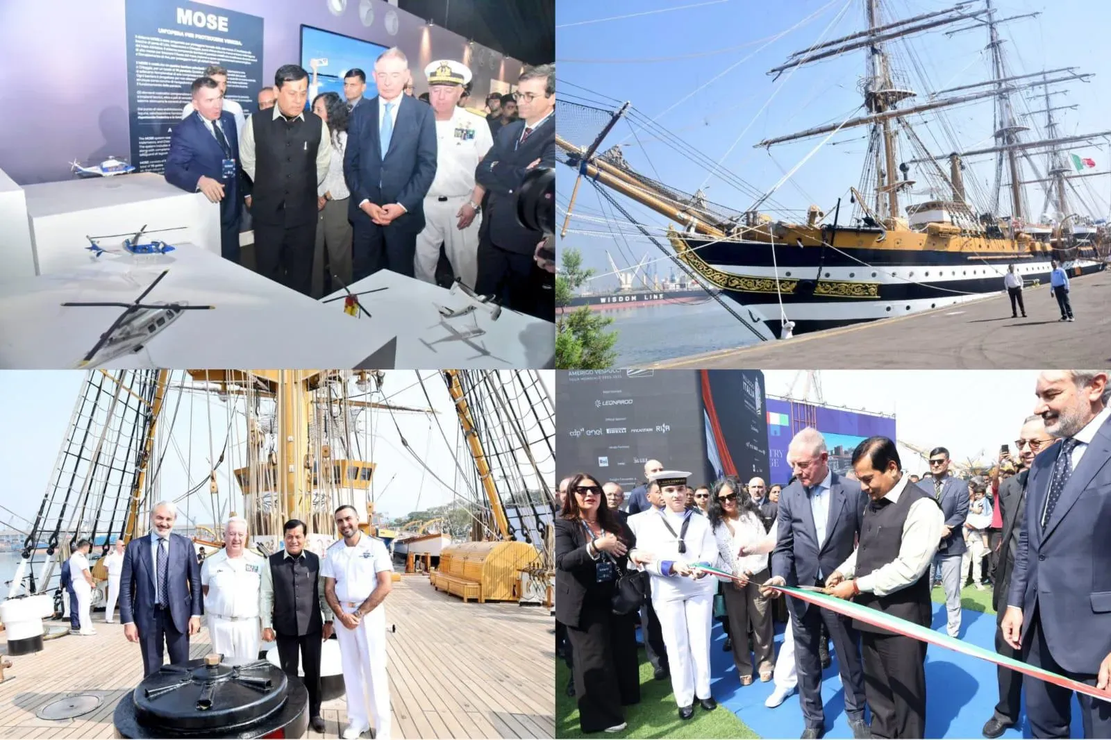 Visit of Italian Vessel Marks a Celebratory Moment in Bilateral Relations: Sarbananda Sonowal