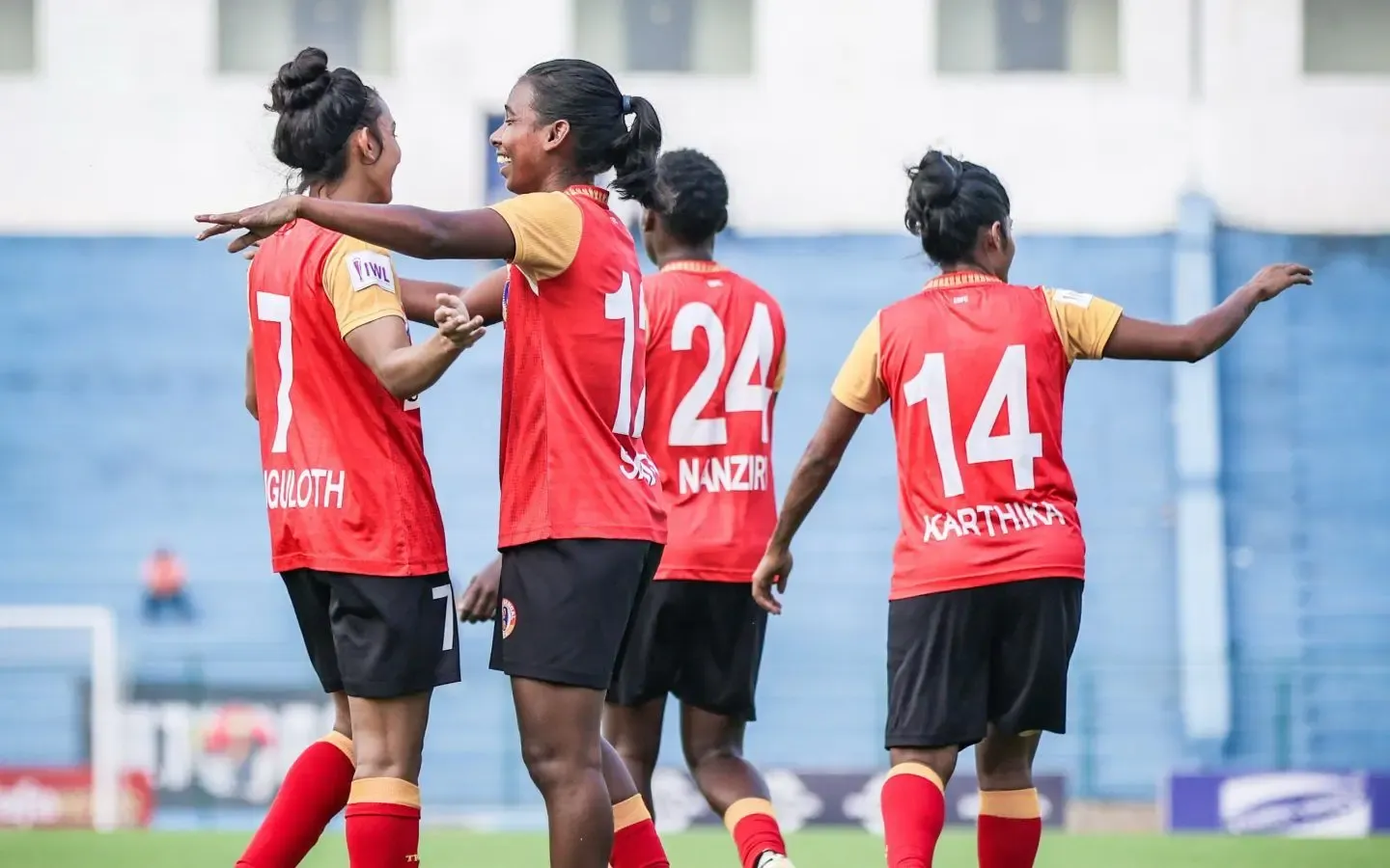 IWL 2024-25: East Bengal Tightens Grip on Title with 6-1 Victory over HOPS FC