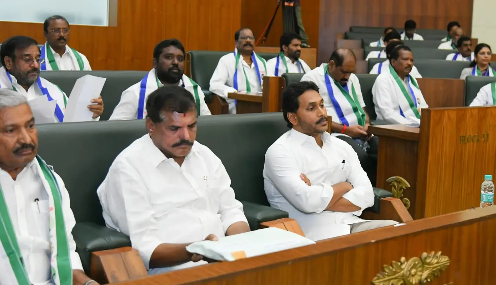 YSRCP Led by Jagan Walks Out of Andhra Assembly Demanding LoP Recognition