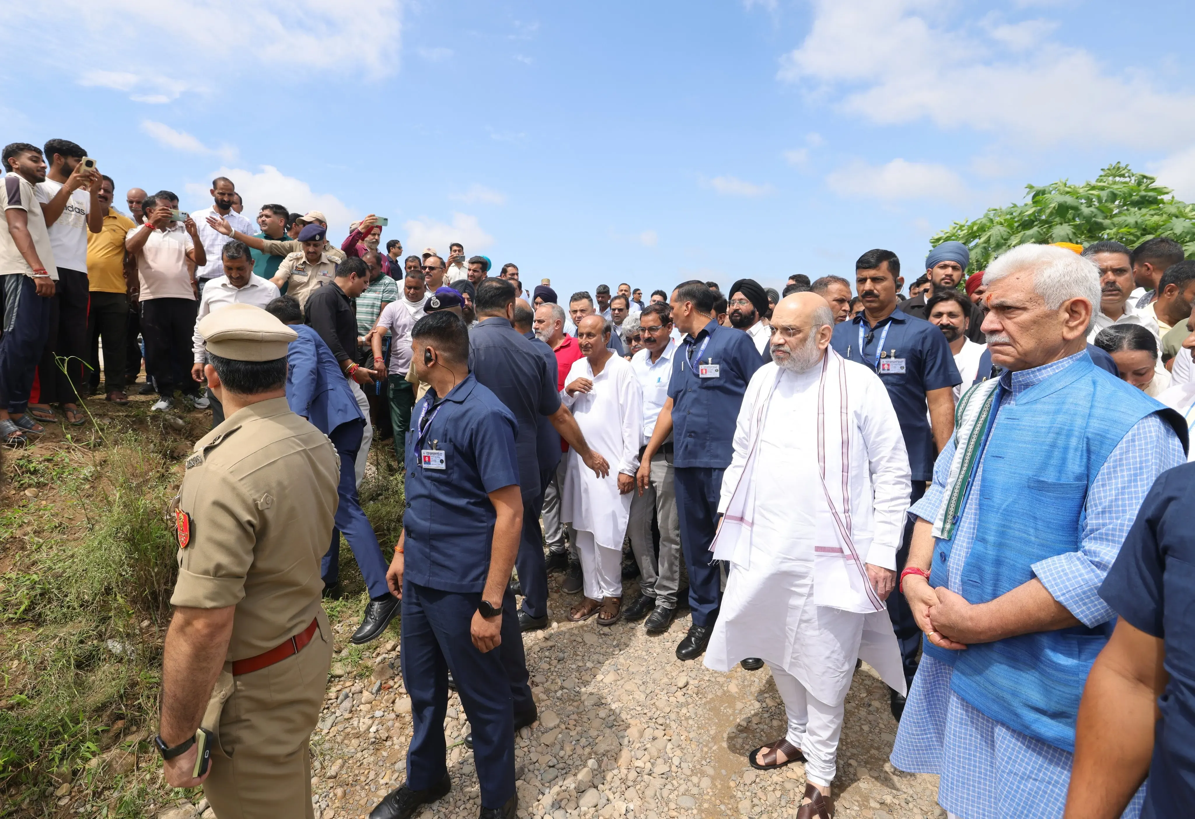 क्या जम्मू में बाढ़ प्रभावित लोगों के पुनर्वास के लिए केंद्र प्रतिबद्ध है? अमित शाह का आश्वासन