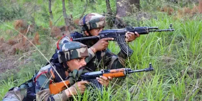 क्या जम्मू-कश्मीर के कुलगाम में सुरक्षाबलों ने आतंकवादी को मारा?