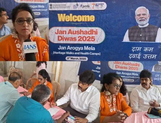 Large Turnout at Jan Aushadhi Medical Camp in Chennai