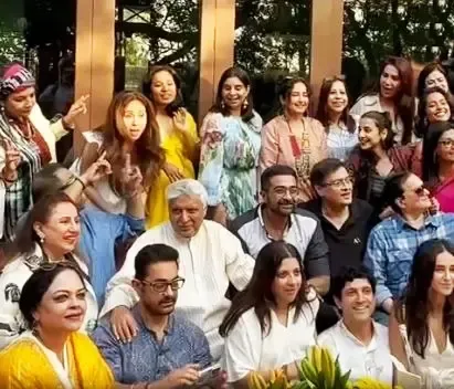 Celebrating Javed Akhtar's Milestone 80th Birthday: A Star-Studded Celebration with Bachchans, Aamir Khan, and More