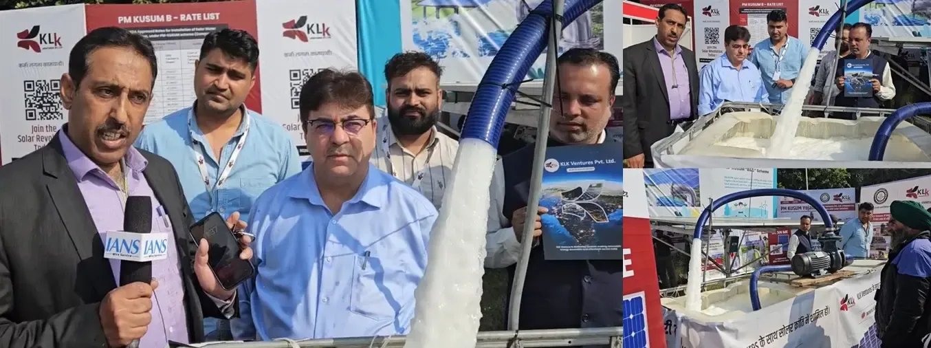 Jammu & Kashmir: 2,300 Solar Pumps Installed Under PM-KUSUM Initiative, Goal Set at 5,000