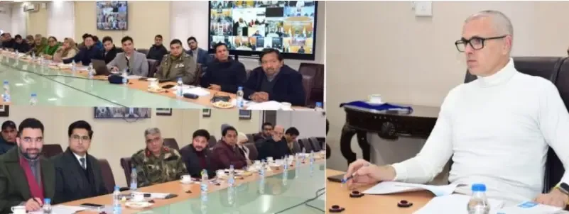 Jammu & Kashmir Chief Minister Initiates Joint Control Rooms for Winter Complaints
