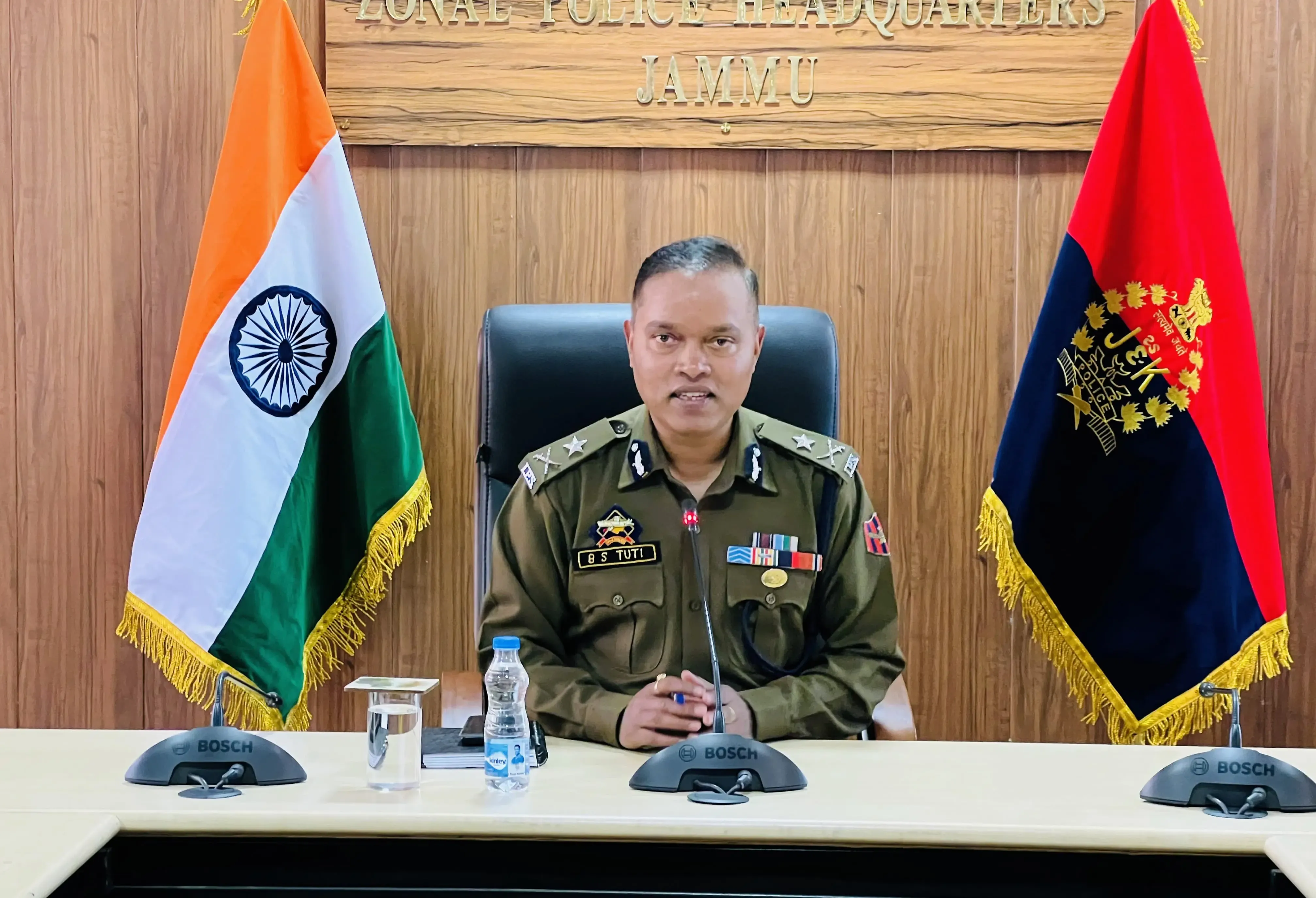 Jammu Zone IGP Evaluates Security in Kathua District