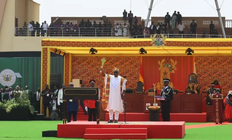 John Dramani Mahama Takes Office as President of Ghana