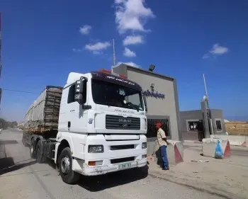 Jordan Dispatches a 50-Truck Humanitarian Aid Convoy to Gaza