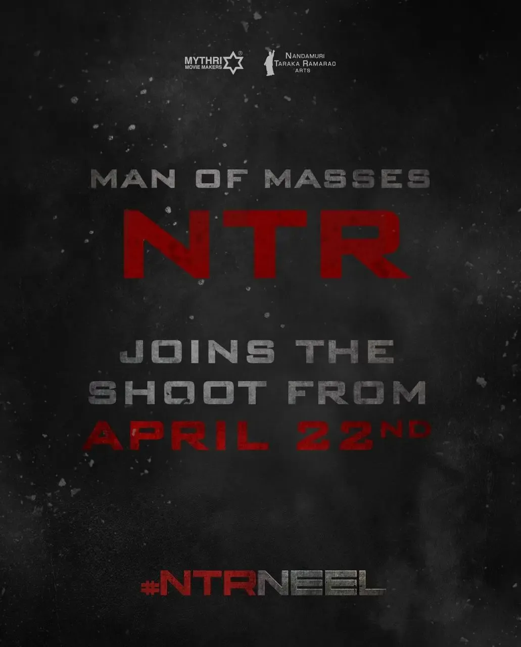 Jr NTR to Start Filming Prashanth Neel's Movie on April 22