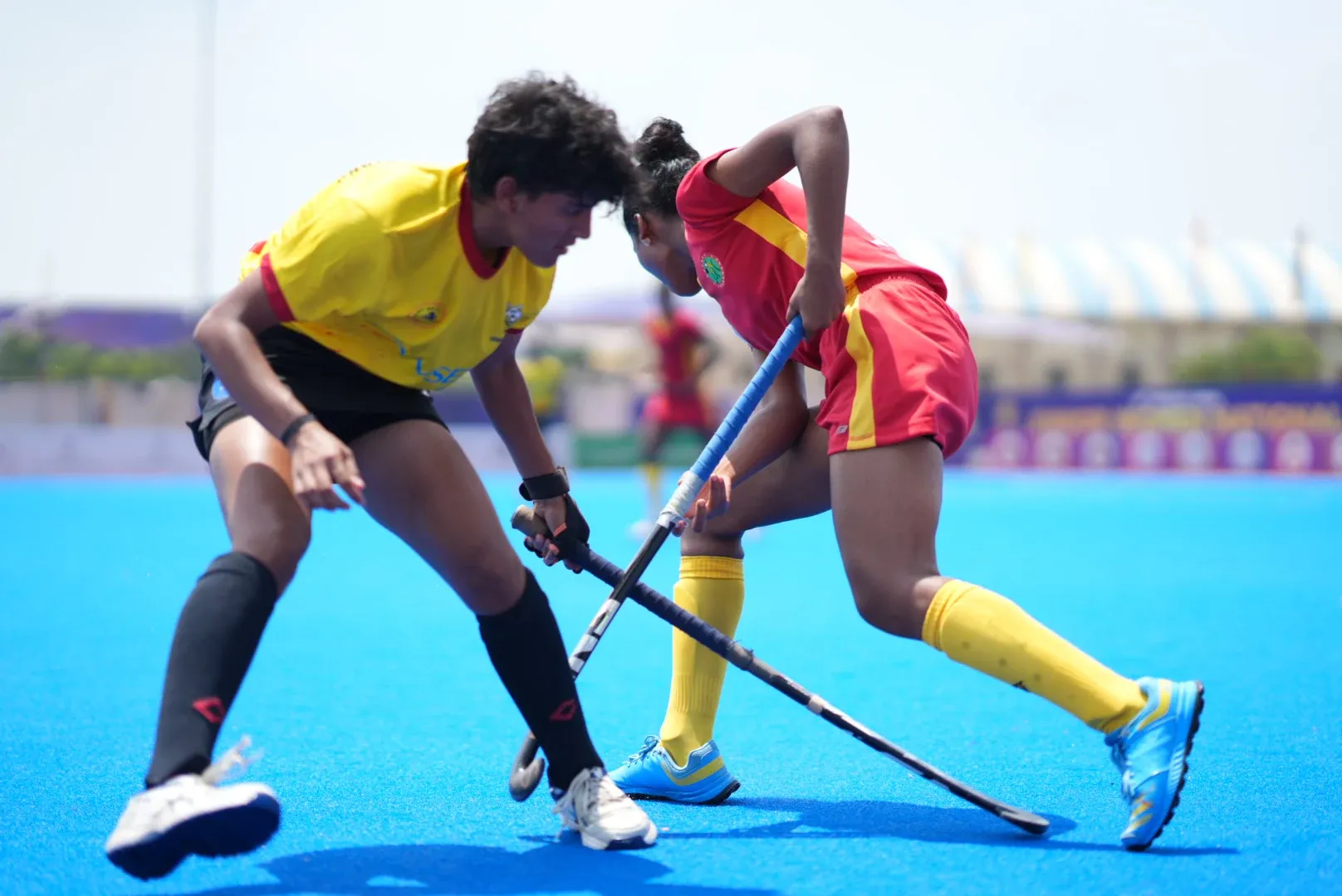 Did MP, Haryana, Jharkhand, and Odisha Achieve Victories on Day 5 of Jr Women's Hockey Nationals?