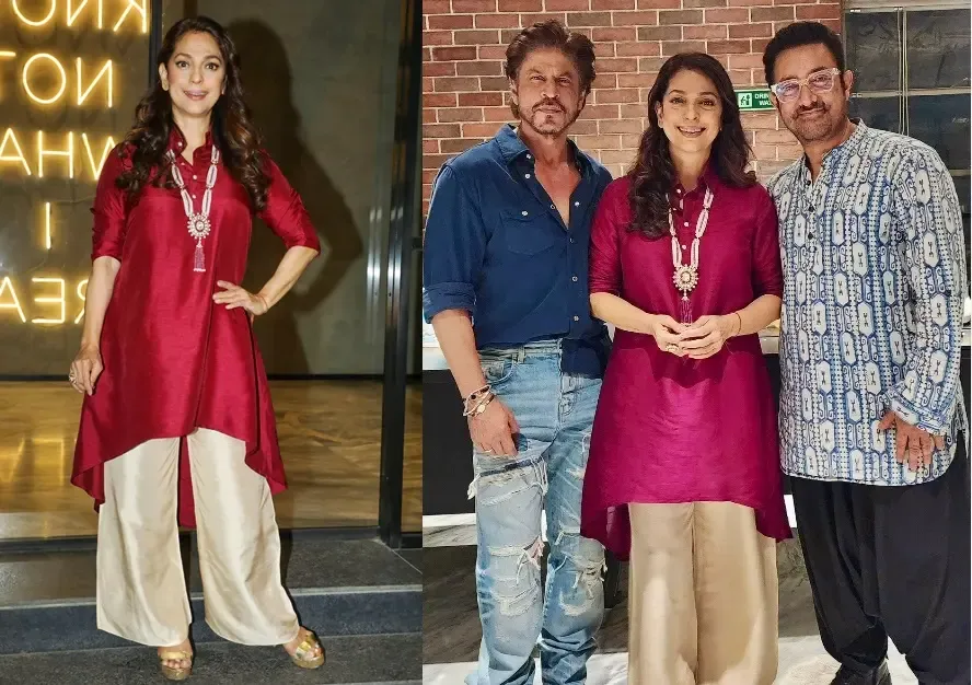 Juhi Chawla Remembers Moments with SRK and Aamir Khan