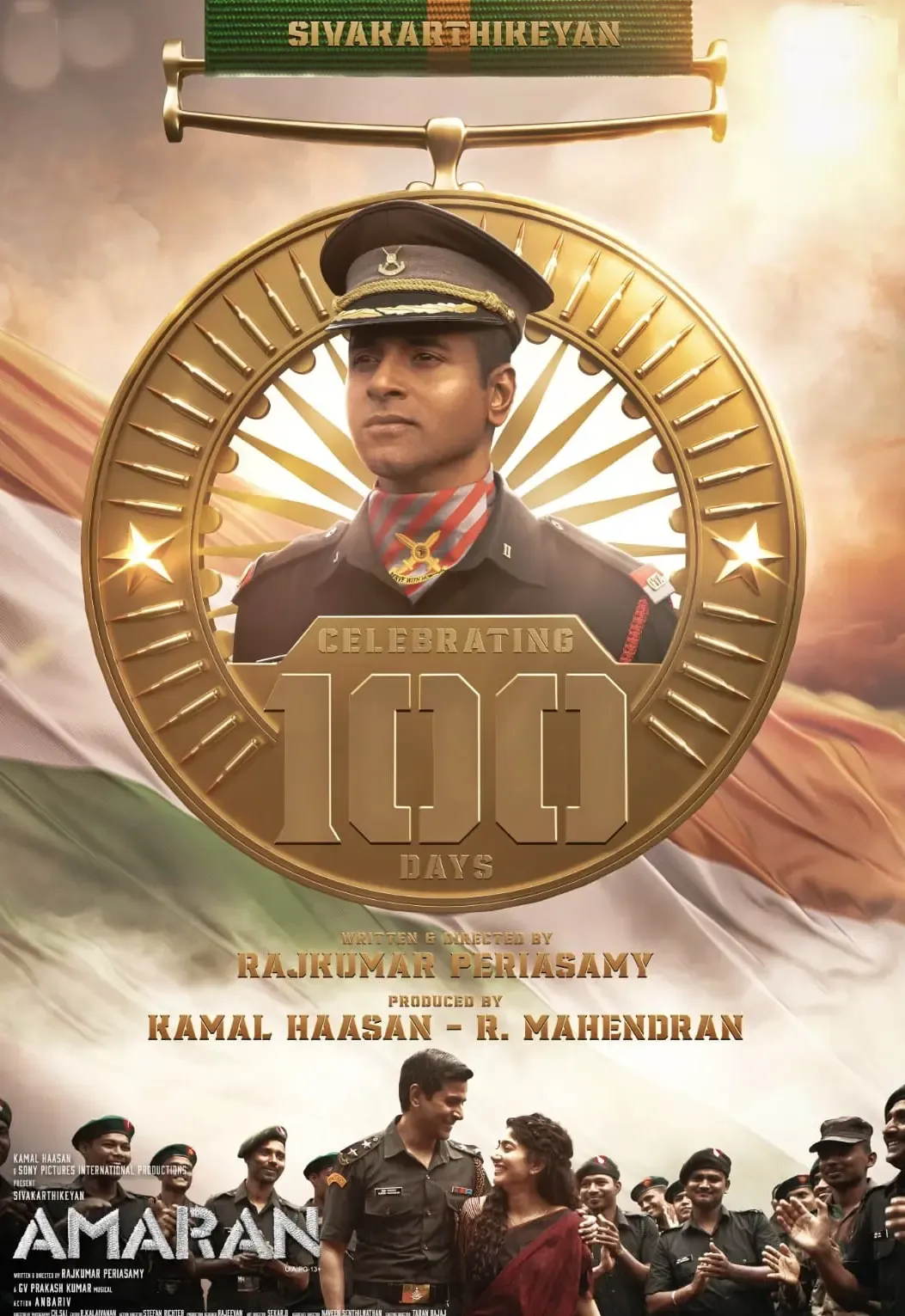 Kamal Haasan's RKFI Expresses Gratitude as Amaran Marks 100 Days