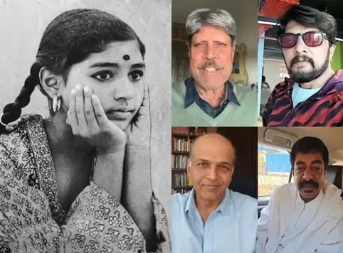 Kapil Dev, Kiccha Sudeep, and Ashutosh Gowarikar Celebrate Sudha Belawadi's Birthday