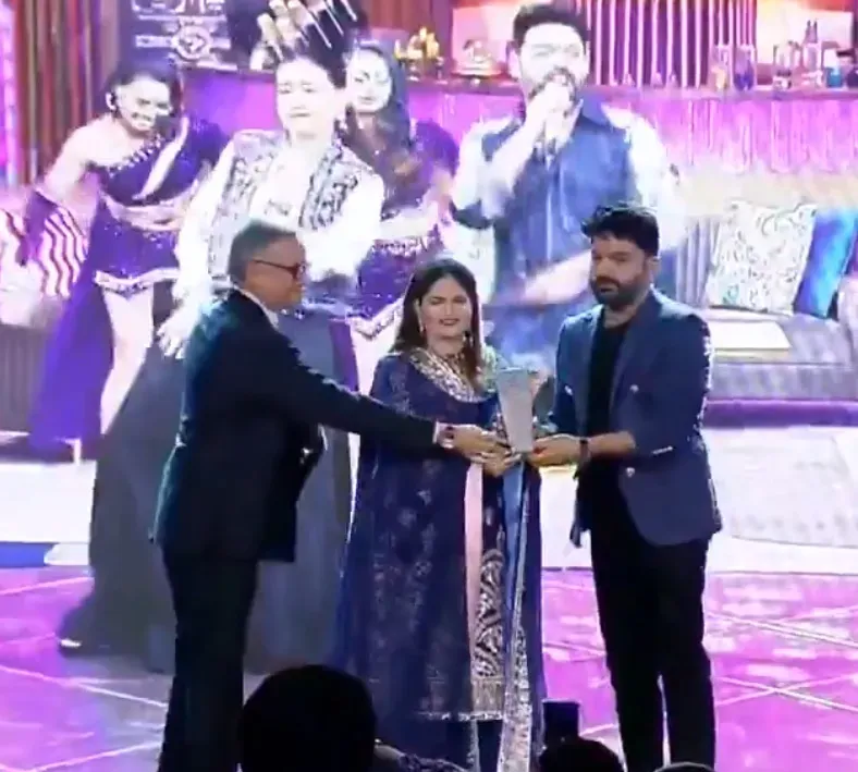 Kapil Sharma Receives ‘Global Entertainer of the Year’ Award, Reminisces About 20 Years of Humble Beginnings