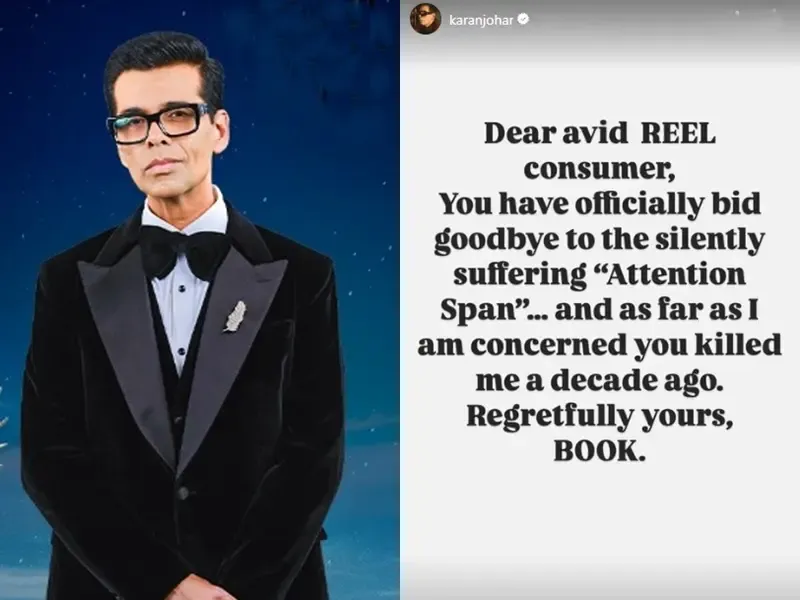 Karan Johar Sends a Significant Message to Enthusiastic Reel Consumers