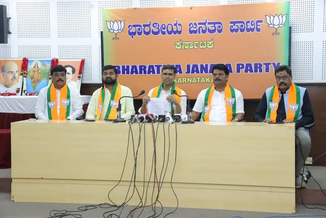 Karnataka BJP Criticizes Ruling Congress Following Contractor's Suicide