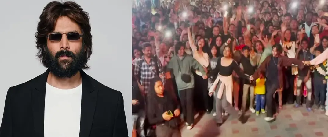 Kartik Aaryan Grateful for the Outpouring of Affection from Fans in Gangtok