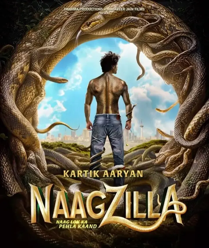 Kartik Aaryan Embarks on a Mythical Journey as Ichadaari Naag in ‘Naagzilla’