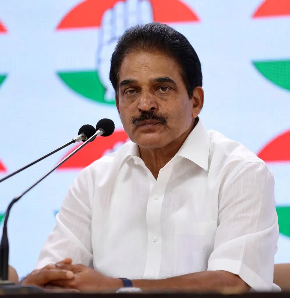K.C. Venugopal Submits Police Report Regarding Fraudulent Social Media Account