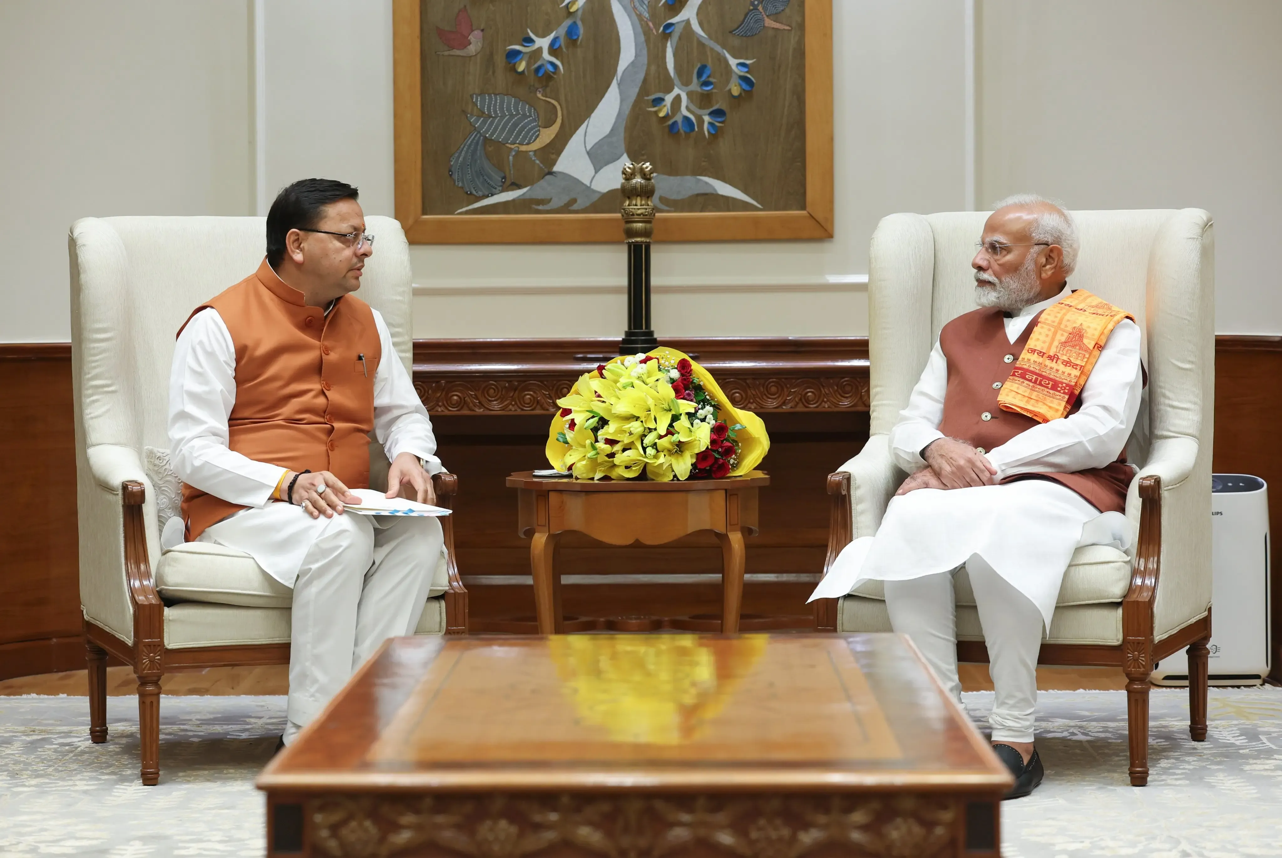 क्या केदारनाथ हेलीकॉप्टर क्रैश पर पीएम मोदी ने सीएम धामी से बात की?