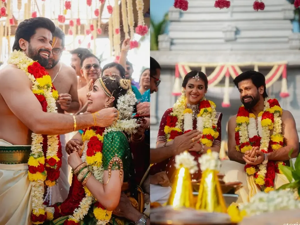 Keerthy Suresh Ties the Knot with Longtime Partner Antony Thattil in a Charming Ceremony in Goa