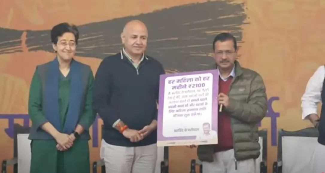Kejriwal's Assurance: AAP Unveils 15 New Commitments to Delhi Electorate