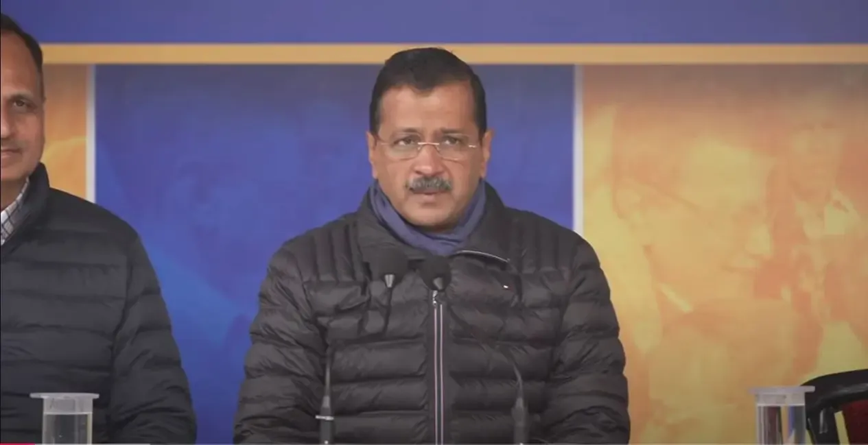 Kejriwal Promises Cancellation of Overcharged Water Bills; Claims Covert Agreement Between BJP and Congress