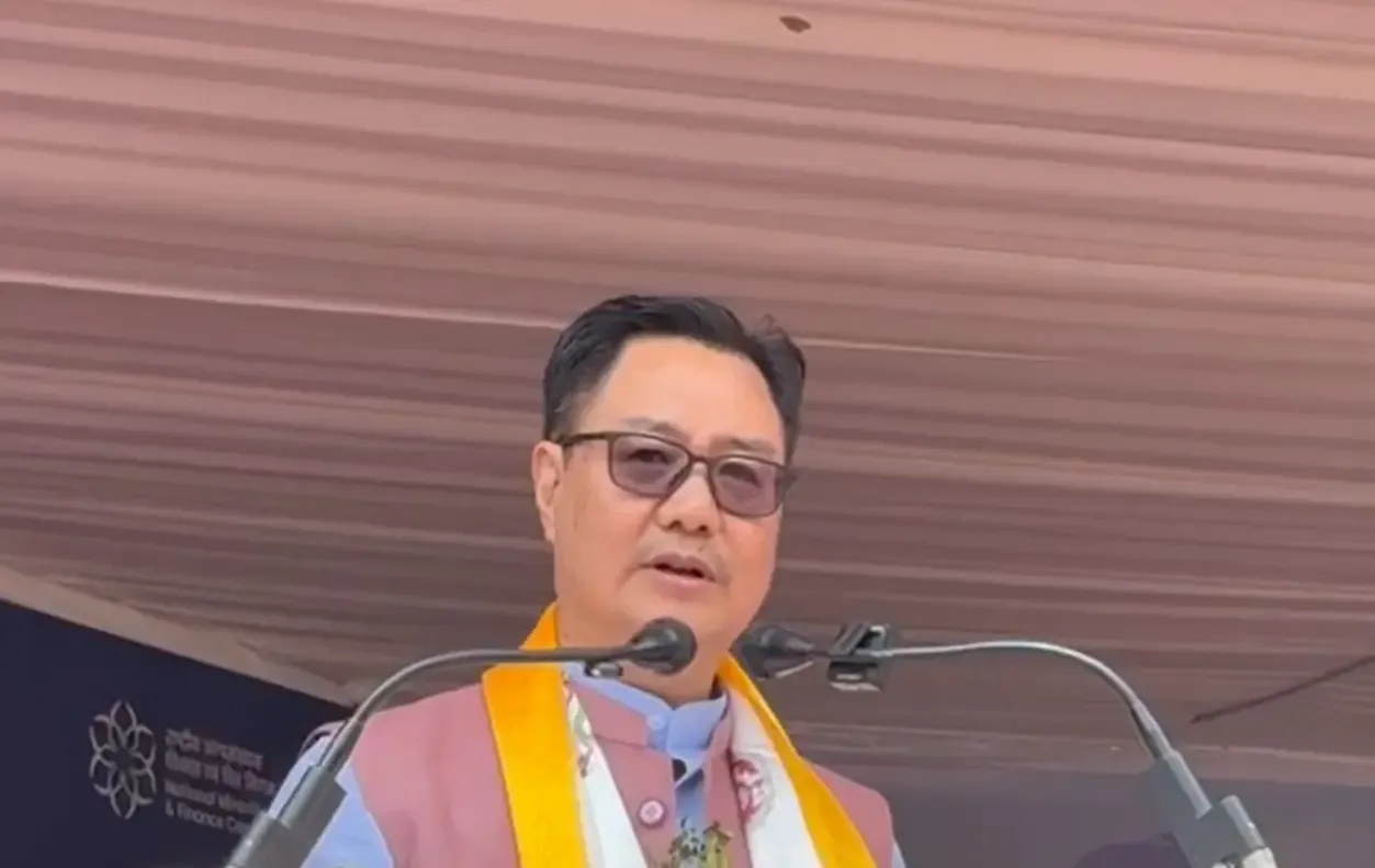 क्या किरेन रिजिजू ने हिमाचल के केलांग में 26.75 करोड़ की सीवरेज योजना का शिलान्यास किया?