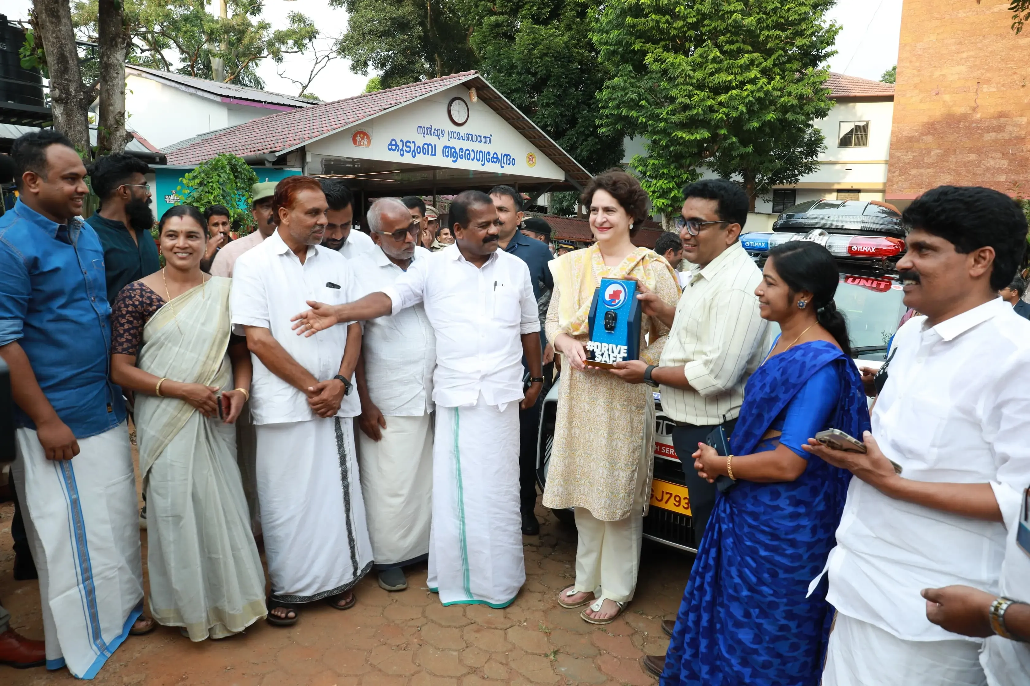 What Did Priyanka Gandhi Hand Over to the Forest Dept in Kerala?