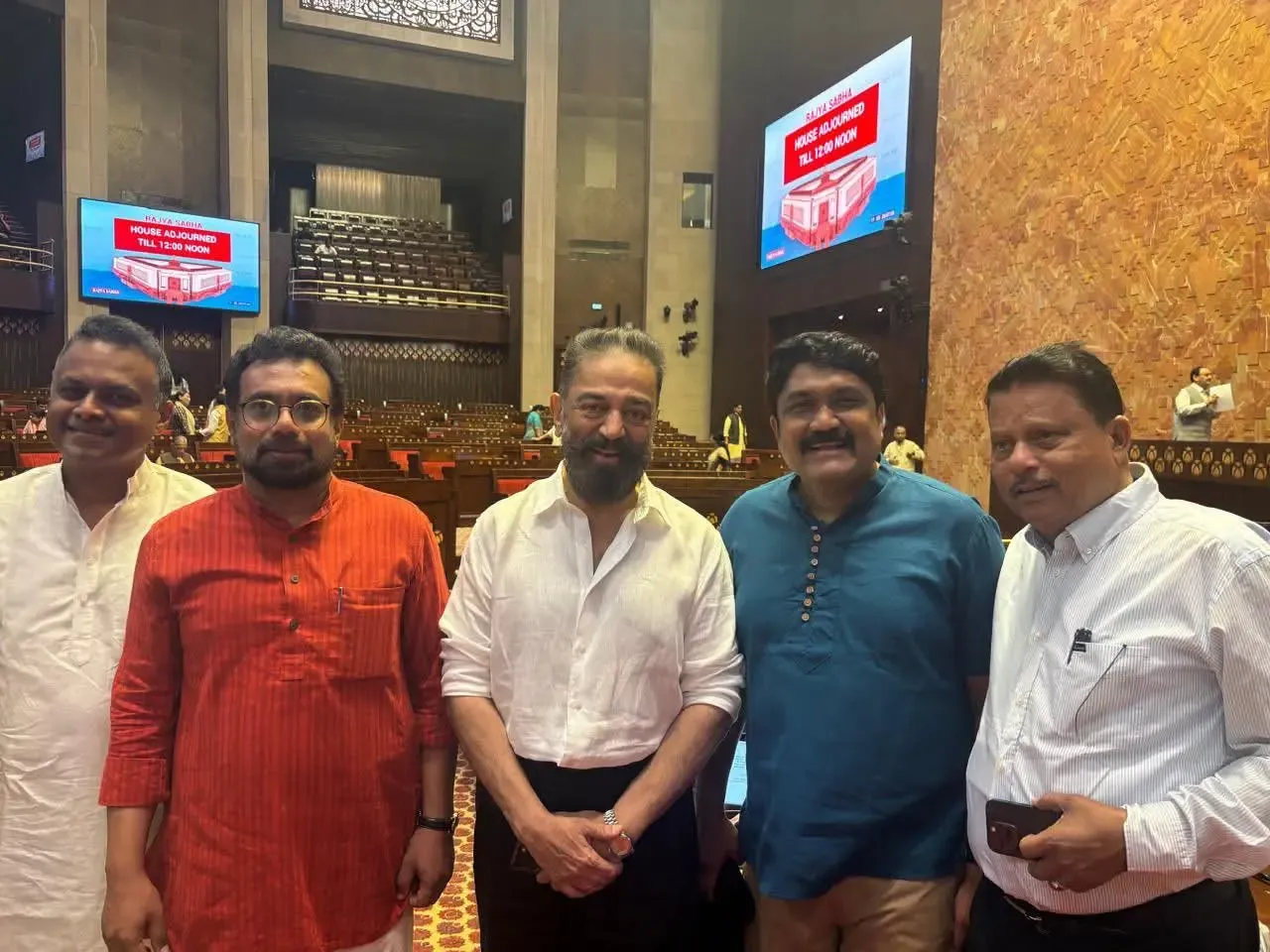 How Do Kerala Rajya Sabha Members Welcome Kamal Haasan?