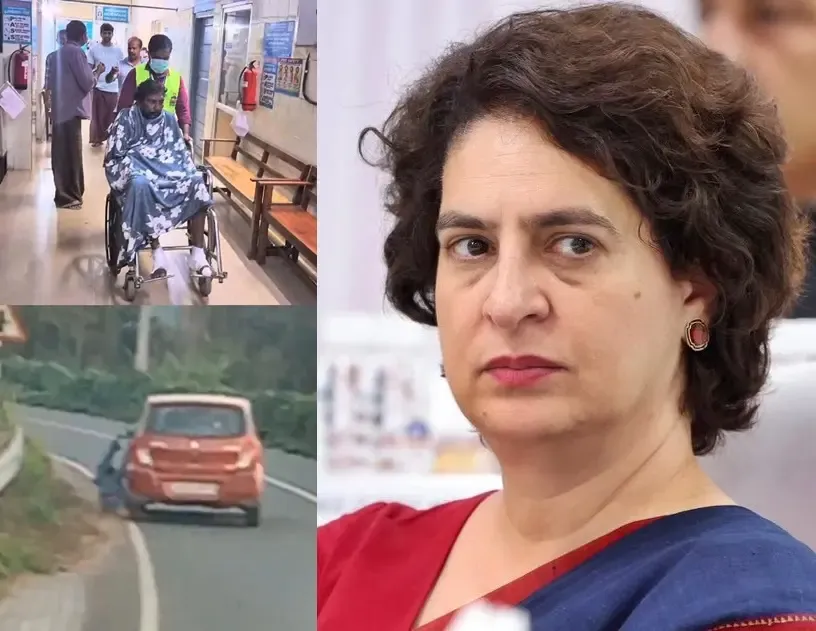 Wayanad Incident: Tourists Drag Tribal Individual on Car Bonnet, Demands for Firm Action by Priyanka Gandhi