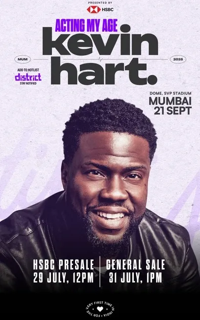 Kevin Hart: India, Are You Ready for an Unforgettable Night in Mumbai?