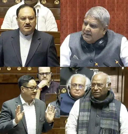 Kharge Labels Waqf JPC Report as 'Unconstitutional'; Centre Accuses Opposition of Misleading
