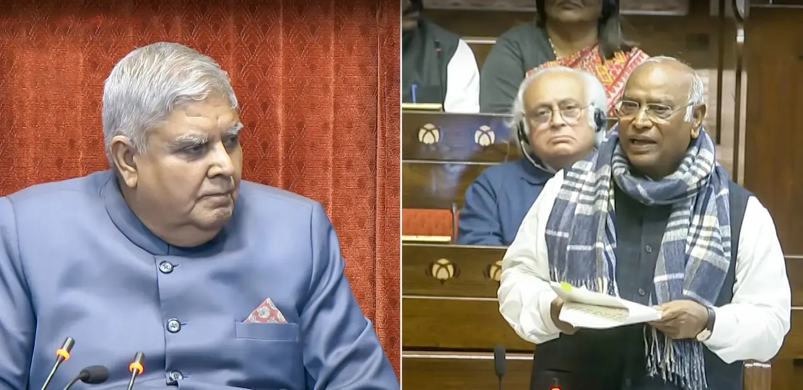 Kharge Claims ‘Thousands Perished’ in Maha Kumbh Stampede, NDA Members Stage Protest in RS