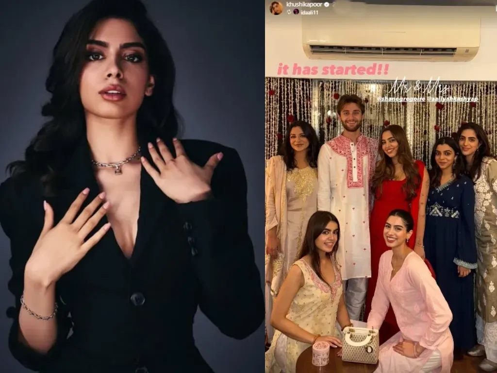 Khushi Kapoor and Friends Prepare for Aaliya Kashyap’s Wedding