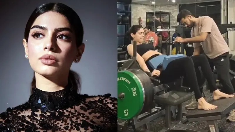 Khushi Kapoor Achieves Fitness Milestone with 240 kg Hip Thrust