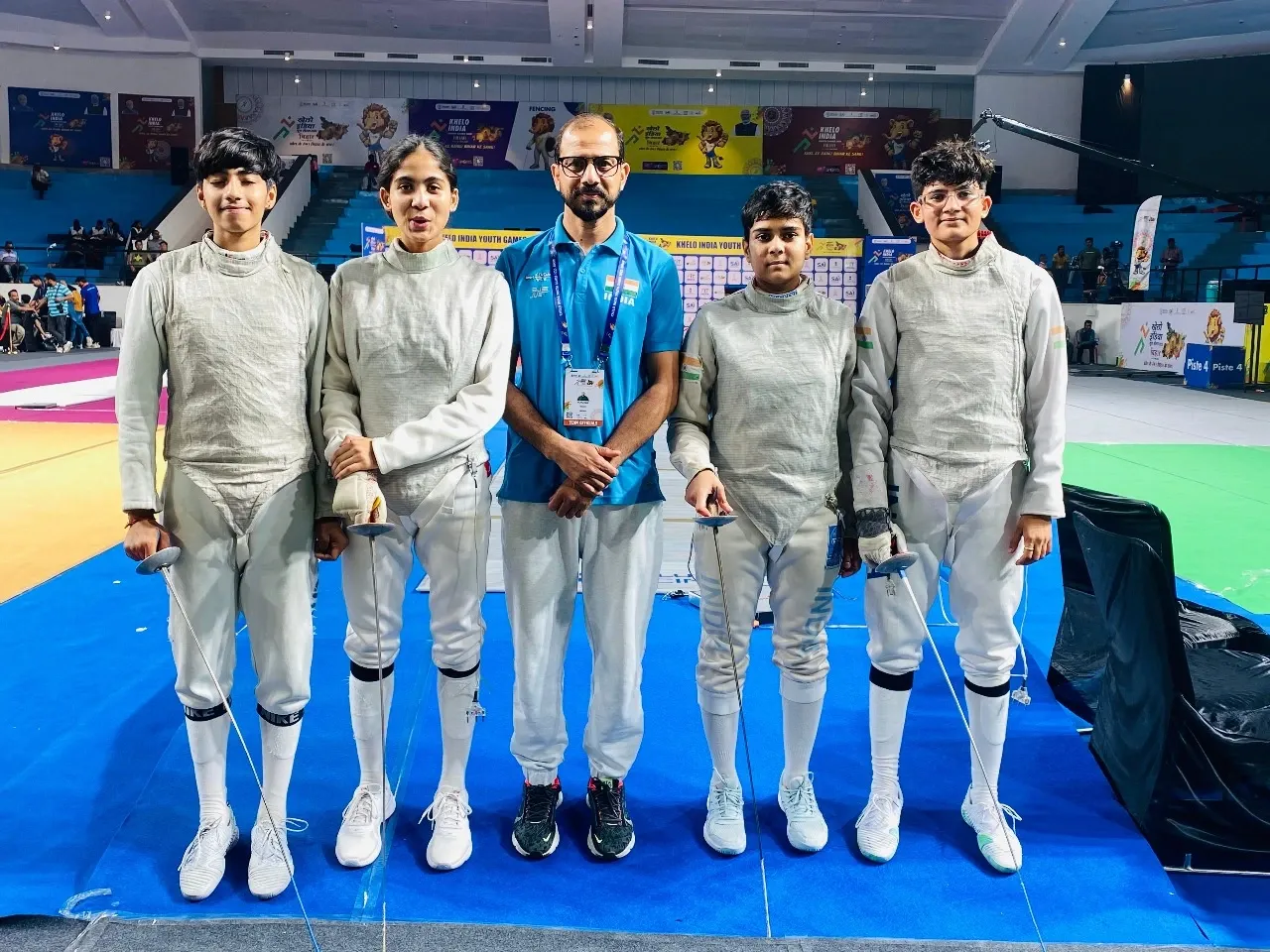 Did Haryana Fencing Teams Sweep All Golds on Final Day of KIYG 2025?