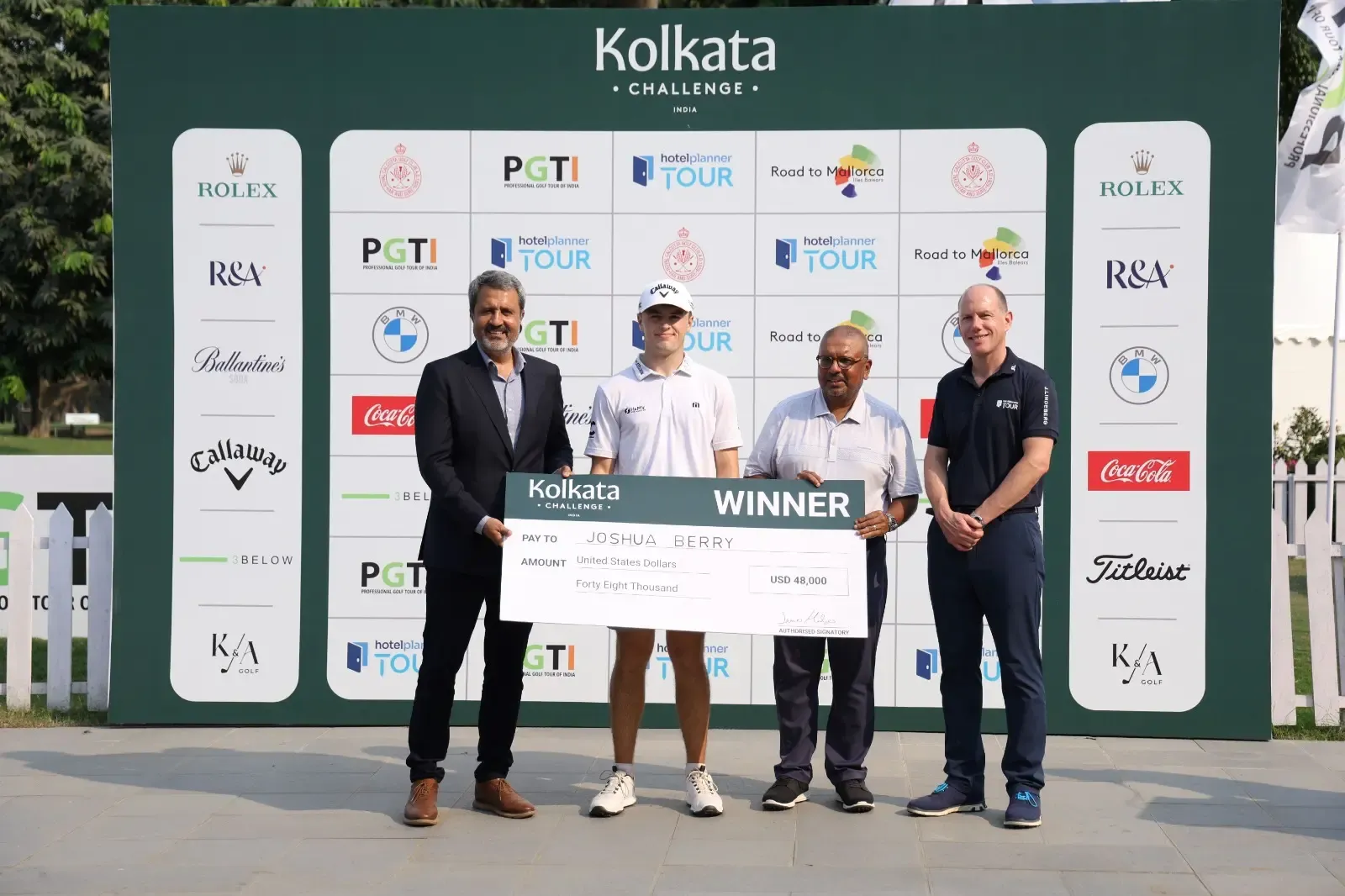 Kolkata Challenge Golf: England's Joshua Berry Seals Playoff Win